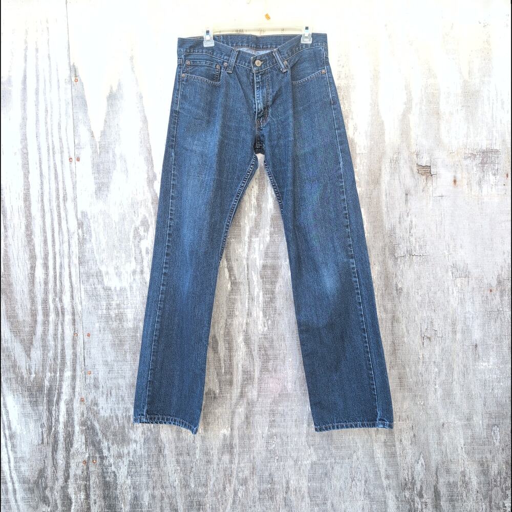 Levi's 514 Relaxed Straight Med Dark Wash Men's 32x32